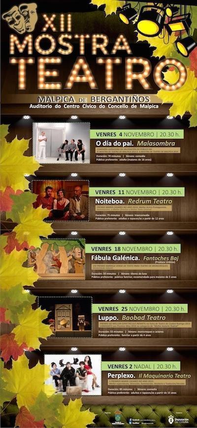 Mostra Teatro Malpica 2016