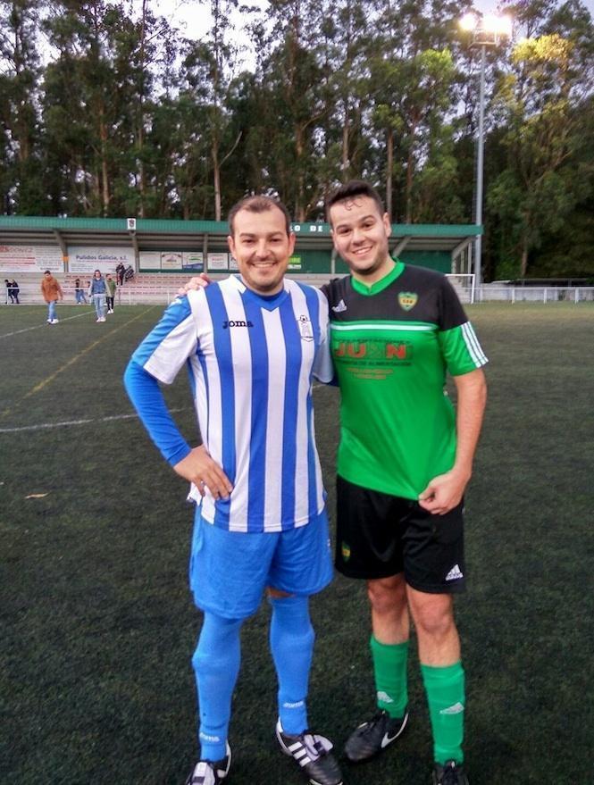 Senra e Samuel, compartindo rivalidade e 'bo rollo'