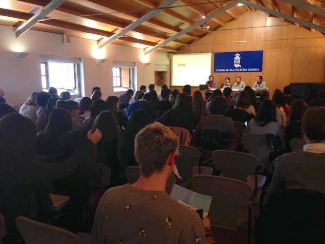 Alumnos Universitarios nas Xornadas do Consello da Cultura Galega