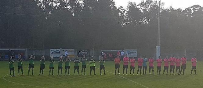 Bonito encontro entre Porteño e Baíñas - Foto: CF Porteño