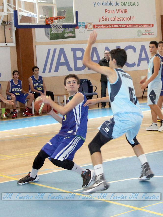 Edu, xogador cadete do Artai
