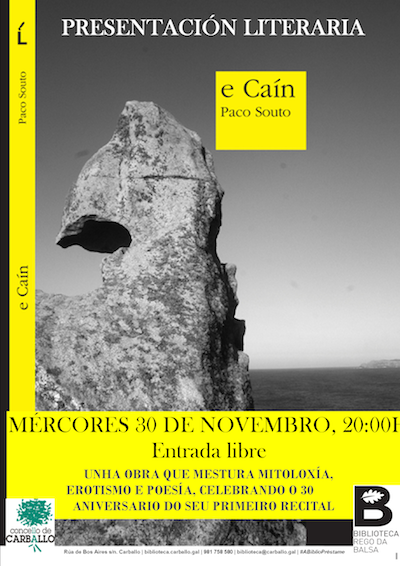 presentacion-do-libro-e-cain-de-paco-souto-en-carballo