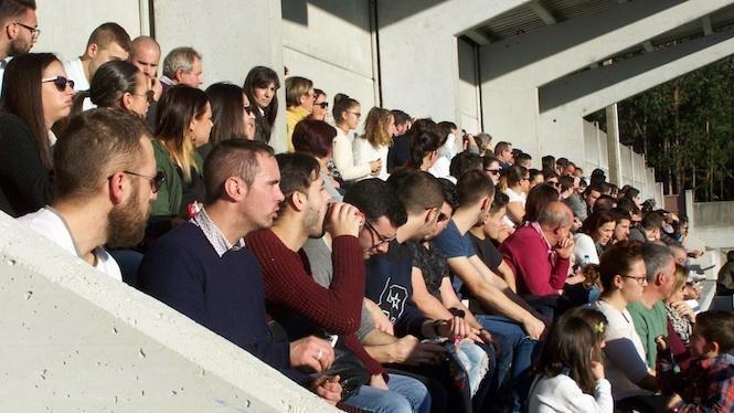 A Grixa rexistrou unha gran entrada - Foto: CF Porteño