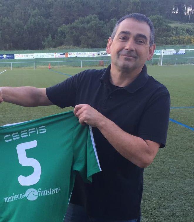 Desiderio Nemina Presidente da SD Fisterra DEP
