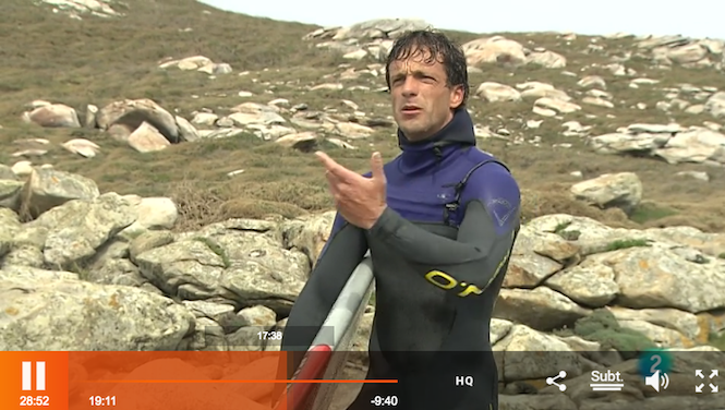 Axi Muniain en Al filo de lo Imposible