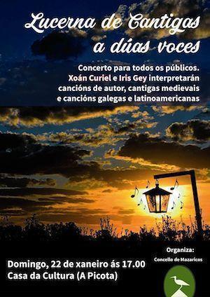 Concerto en Mazaricos de Xoan Curiel