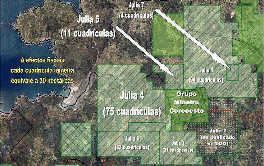 As 7 Julias Proxecto Mineiro Corcoesto