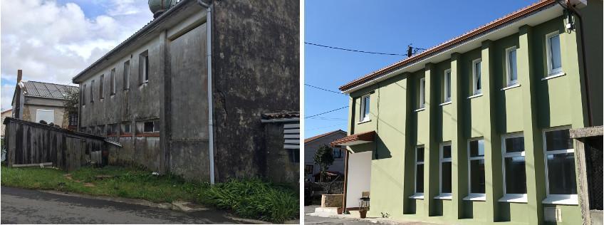 Escola Unitaria de San Cremezo-Zas recuperada pola Deputacion