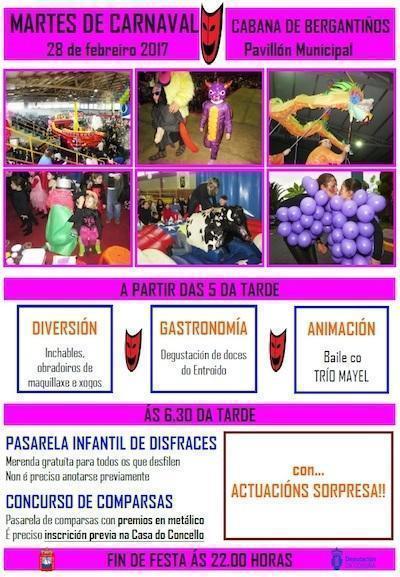 MARTES DE ENTROIDO 2017 Cabana de Bergantiños