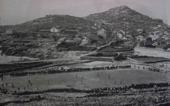 Campo Beiramar de Muxia en 1965-Foto- Phottic Mar de Paixon