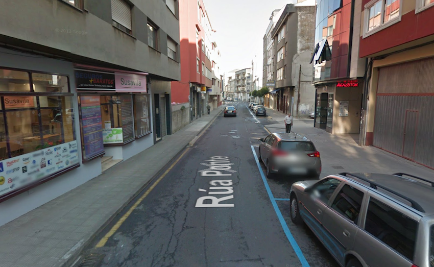 Rua Ponte en Carballo