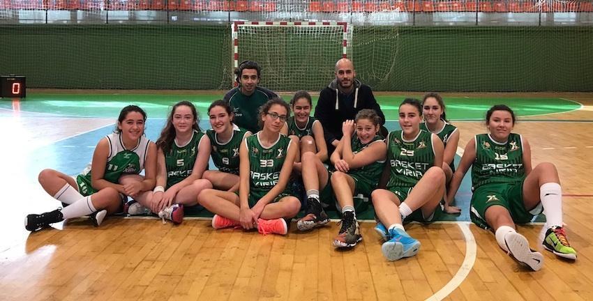 As Infantis das Escolas Basket Xiria campioas