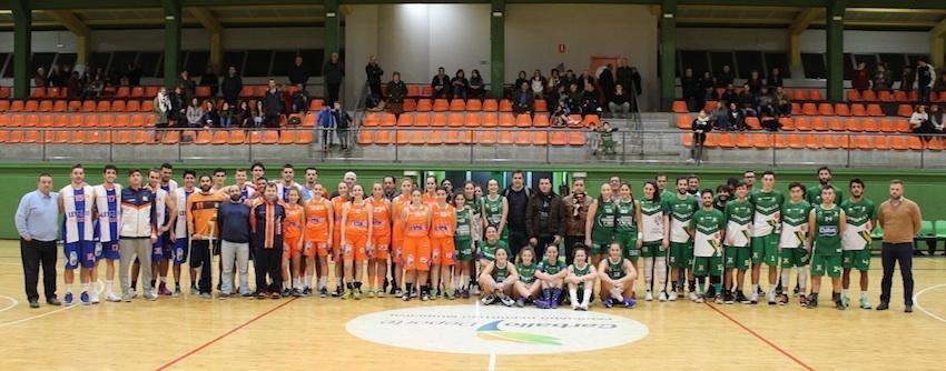 Basket Xiria e Basquet Coruna contra a violencia de xenero