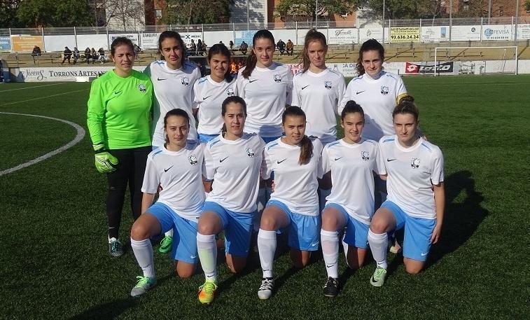 Tatiana Barcia coa Seleccion Galega Sub18