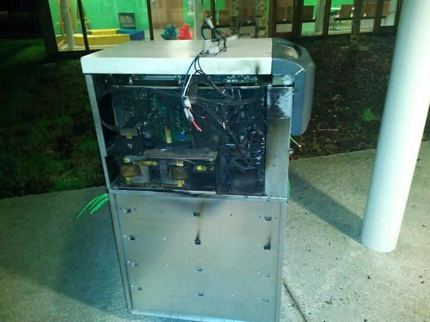 Impresora que causou o incendio no PAC de Muros