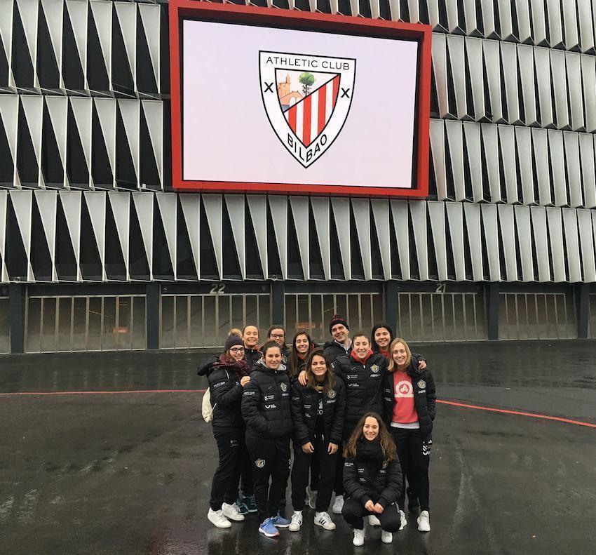 A viaxe a Bilbao das mozas do Fisober foi o máis destacado da fin de semana