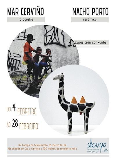 Expo Mar Cervino e Nacho Porto en Cee