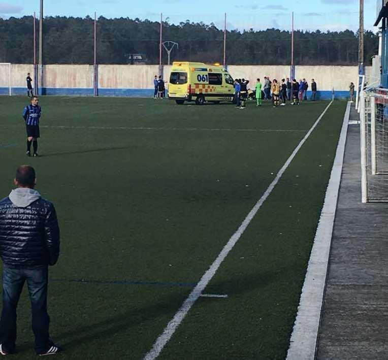 A Ambulancia chegou en 12 minutos ás Redondas