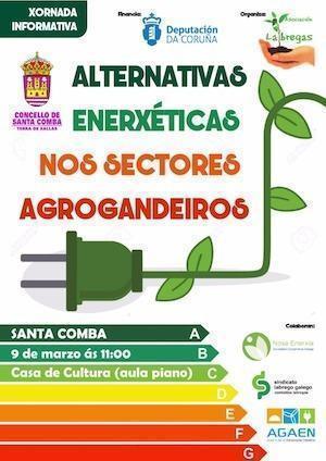 Xornada de alternativas enerxeticas para o sector agrogandeiro en santa comba