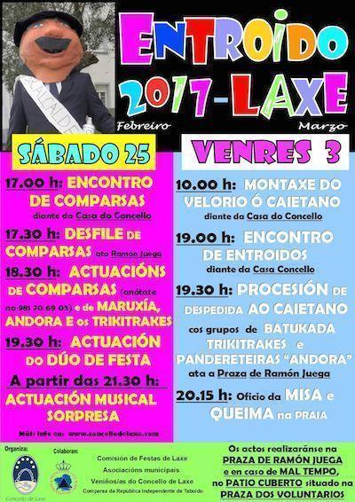 Entroido de Laxe-Enterro Caietano 2017