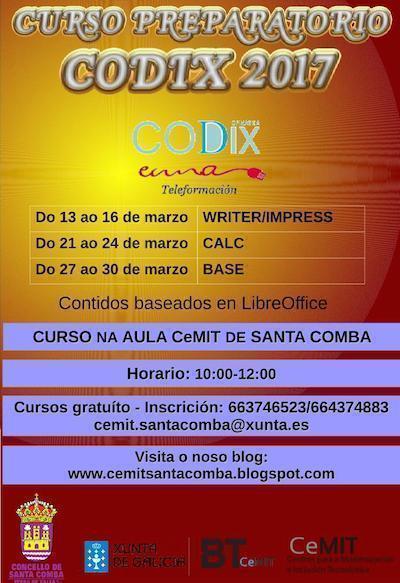 Curso Codix CeMIT Santa Comba