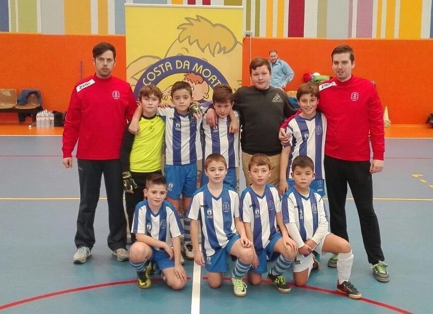 Un dos equipos do EF Corcubion