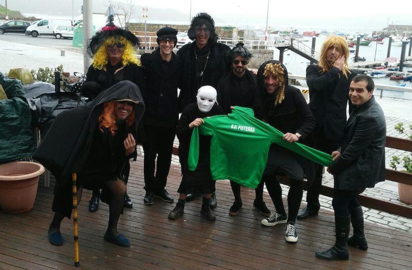 Os Rapacollons de vellas da novena para a Queima do Polbo Trump