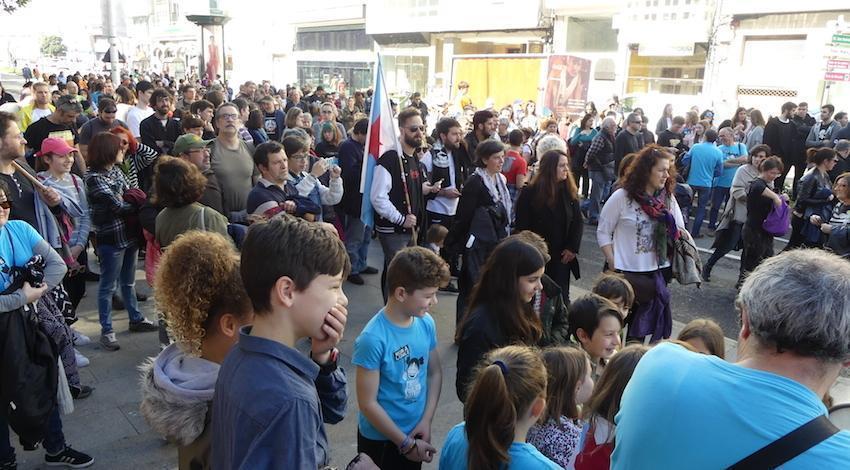 As ANPAS da Costa da Morte participaron na manifestación da Coruña