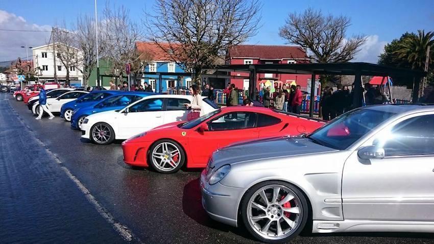Exposicion de coches deportivos en Mazaricos 2
