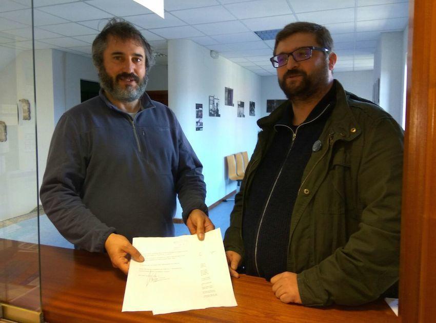 Xose Henrique Portela e Alex Lopez da ANPA Alen