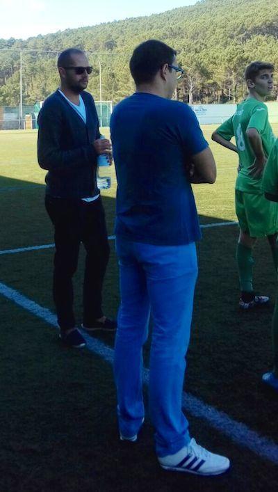 Fran e Senra adestradores do Fisterra