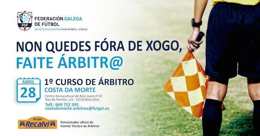Curso de captacion de arbitros no Futbol da Costa