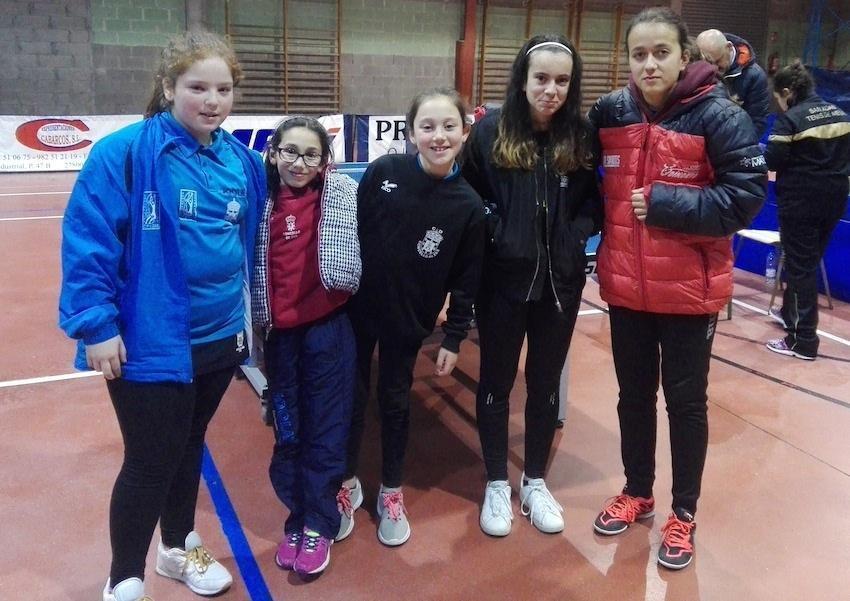 Equipos de tenis de mesa Aluminios Xeal e SD A Bana