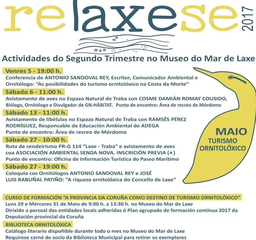 Relaxese-Laxe-Maio-Turismo Ornitoloxico maio 2017