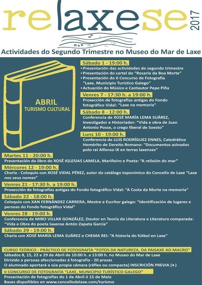 Relaxese-Laxe Turismo Cultural Abril 2017