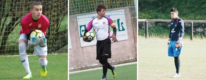 Benjamin das Pedreiras Dario do Cabana e Hugo do Muxia