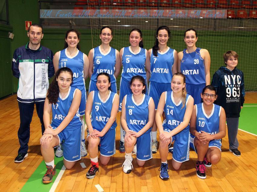 Cadetes do Artai con Joaquin Moreira