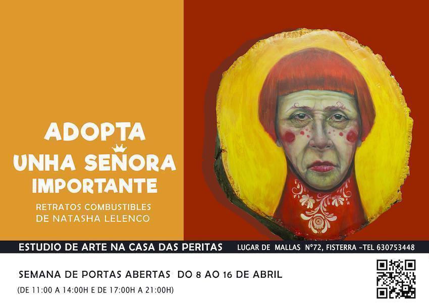 Adopta un senor importante-exposicion na Casa das Peritas-Mallas-Fisterra