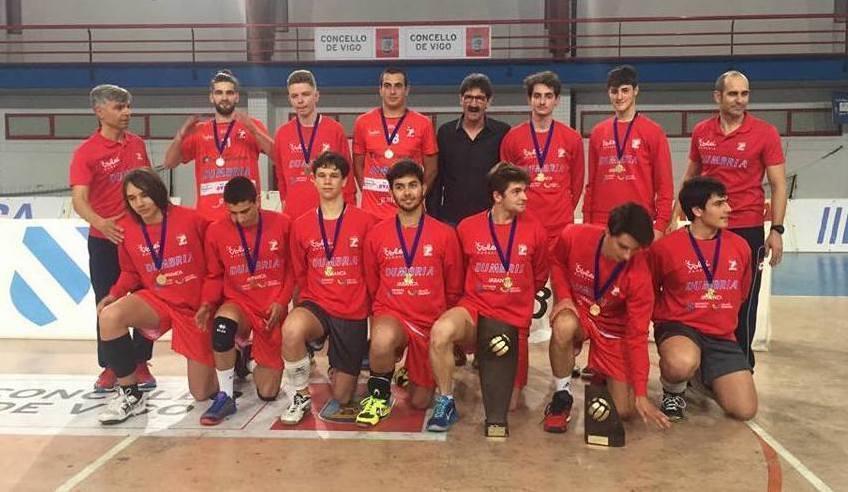 Volei Dumbria campion Galego Xuvenil 1