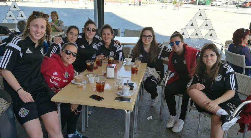 Xogadoras do Fisober por Pamplona