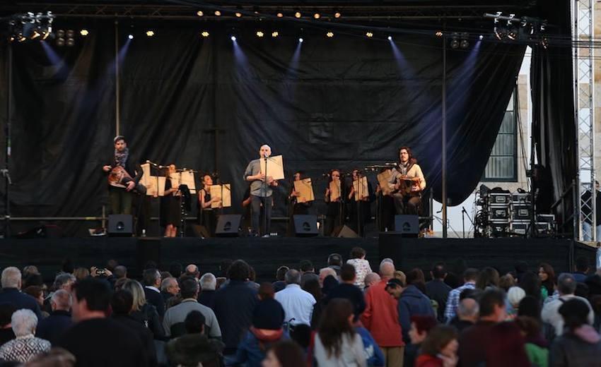 Concerto de Xabier Diaz na Mostra Vindemo Ver de Carnota