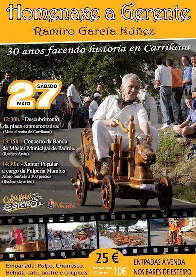 Homenaxe ao Gerente das Carrilanas Esteiro 2017