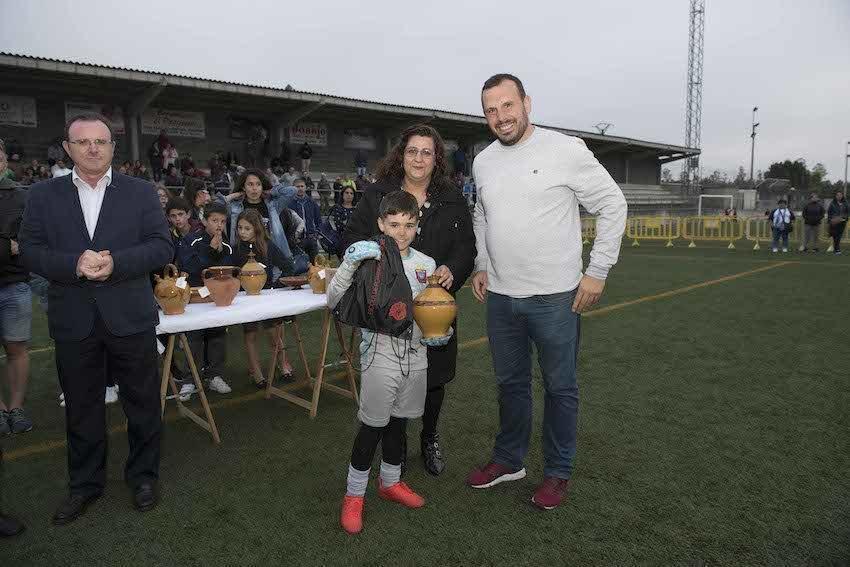 Kelyan Faria mellor porteiro benxamin en Malpica