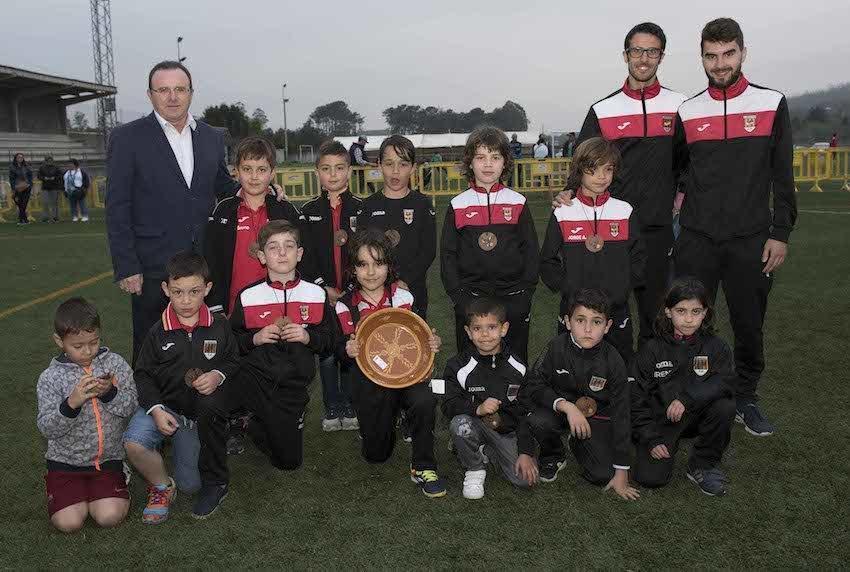 Laracha campion Prebenxamin do Torneo de Malpica de Semana SAnta