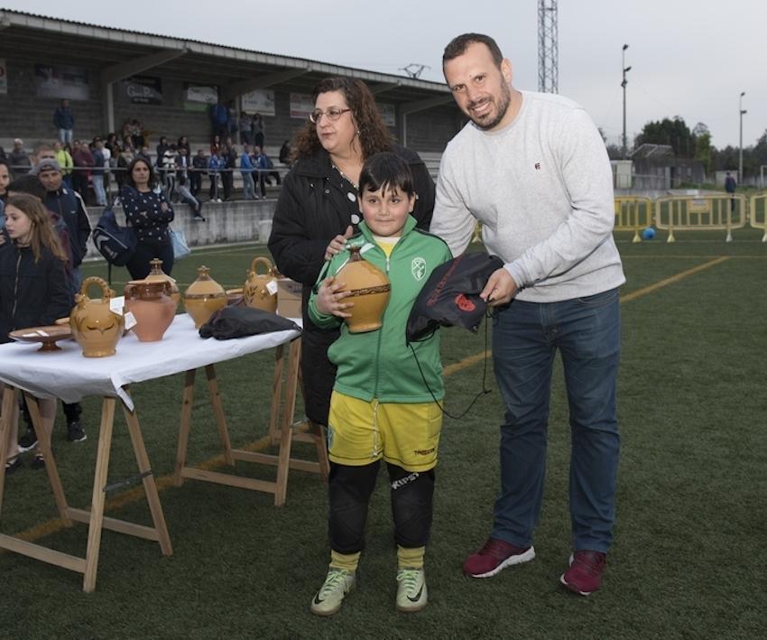 Raul Martinez mellor porteiro Prebenxamin con Trucho