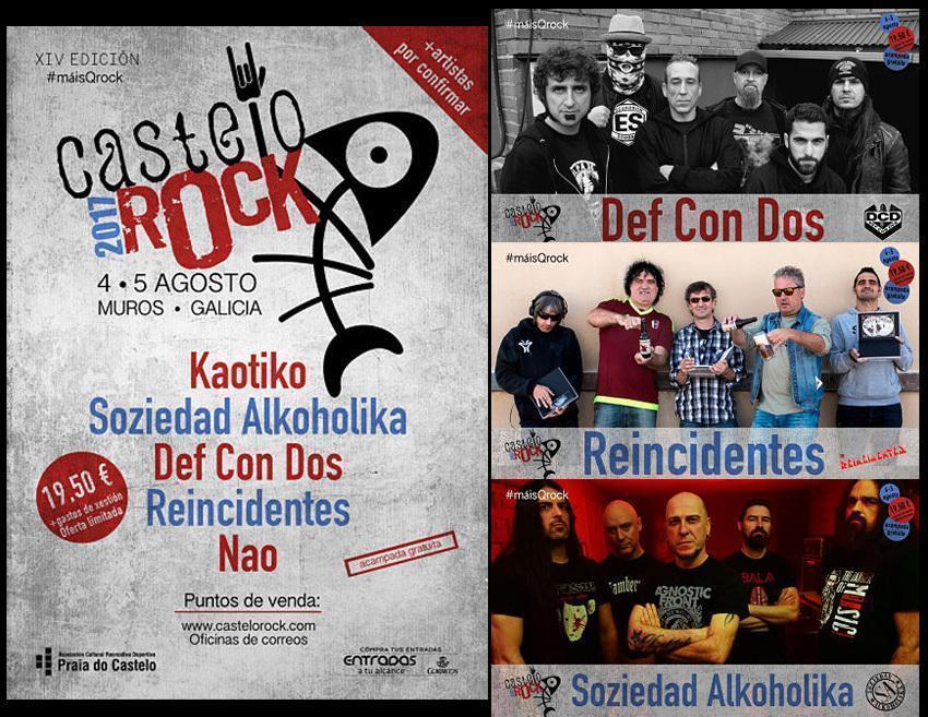 Festival Castelo Rock Muros 2017