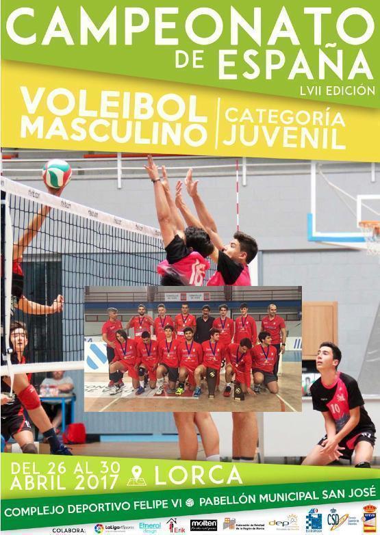 O Volei Dumbria disputa o Campionato de Espana de Volei Xuvenil en Lorca