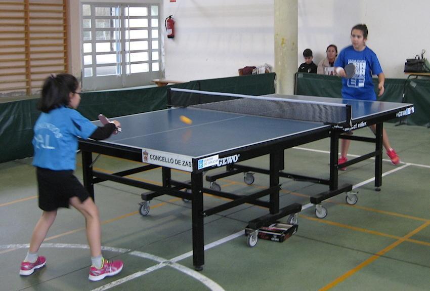 Tenis de mesa en Zas