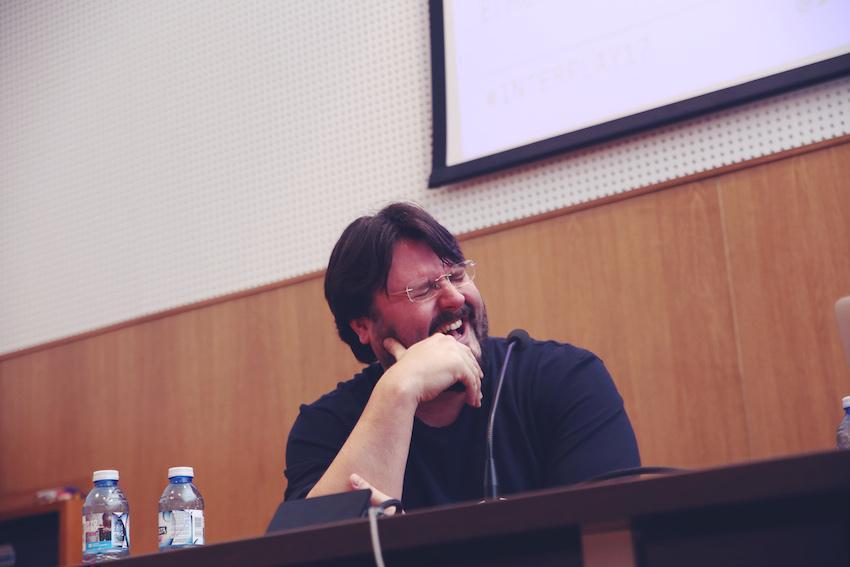 Javi Mos community manager do LandRober estivo no Festival Carballo Interplay 2017-Foto-David Tombilla