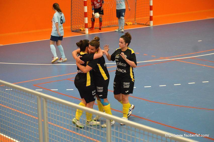 O Fisober celebrando o gol de Noe